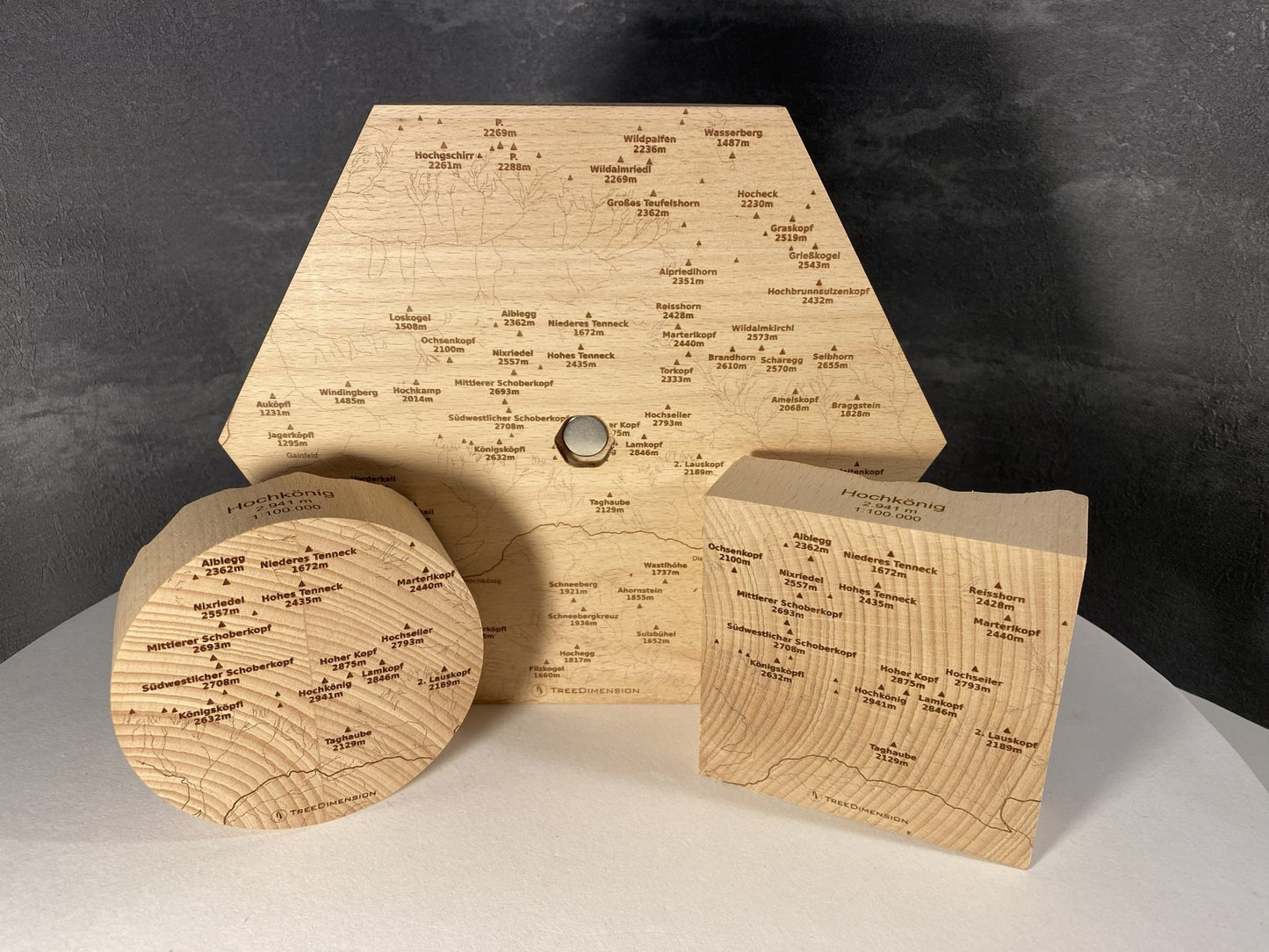 SUMMIT – Bergrelief Hochkönig - TreeDimension