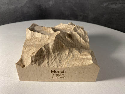 SUMMIT – Bergrelief Mönch, Eiger & Jungfrau - TreeDimension