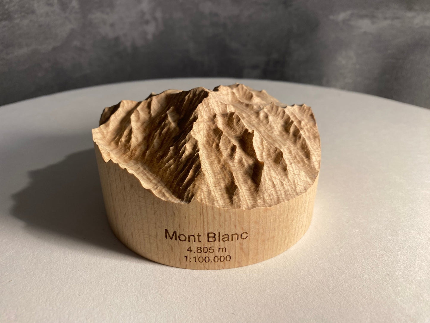 SUMMIT - Bergrelief Mont Blanc - TreeDimension