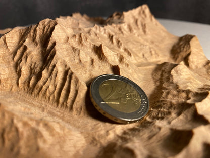 SUMMIT - Bergrelief Mont Blanc - TreeDimension