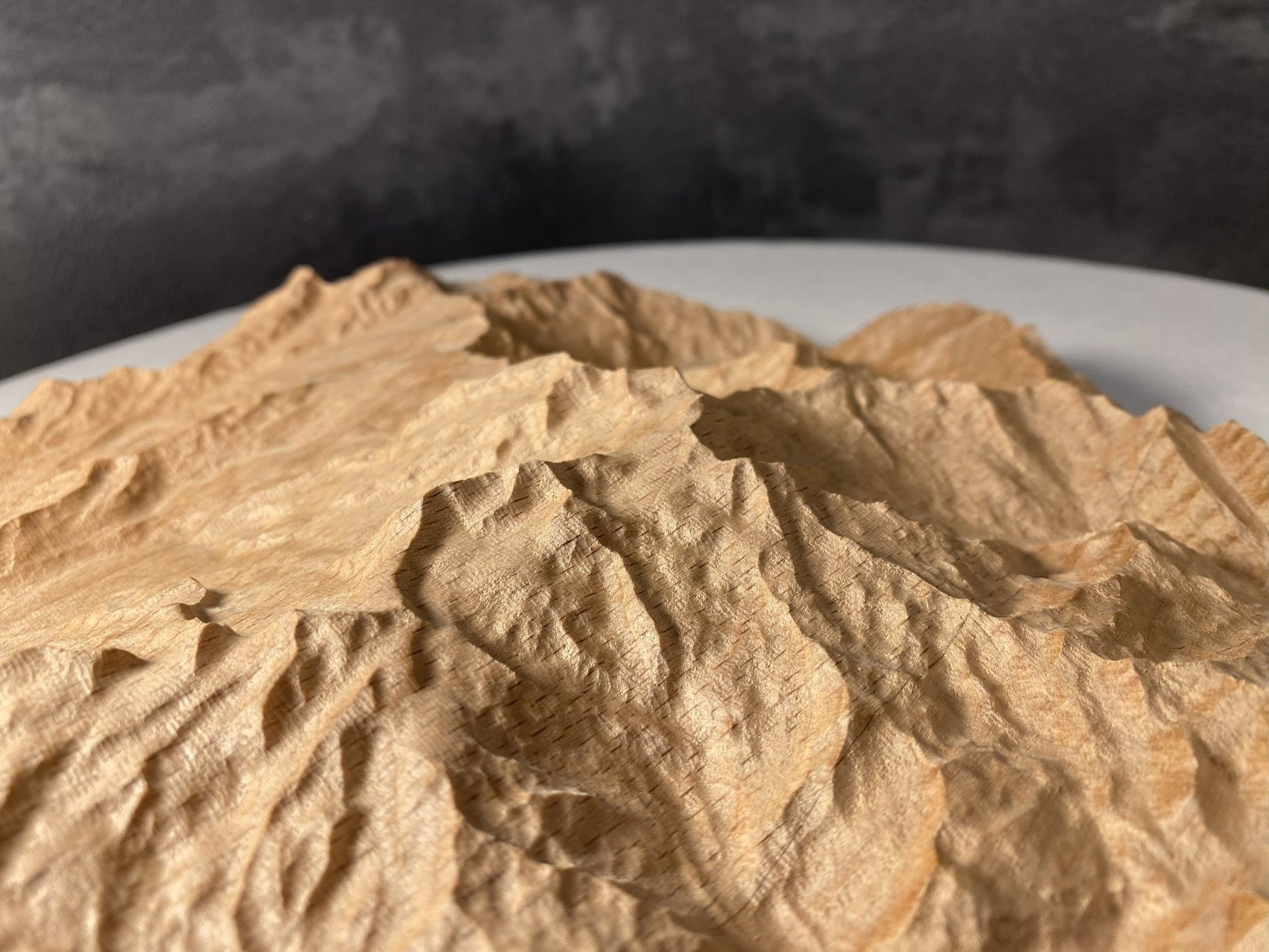 SUMMIT - Bergrelief Monte Rosa (Dufourspitze) - TreeDimension