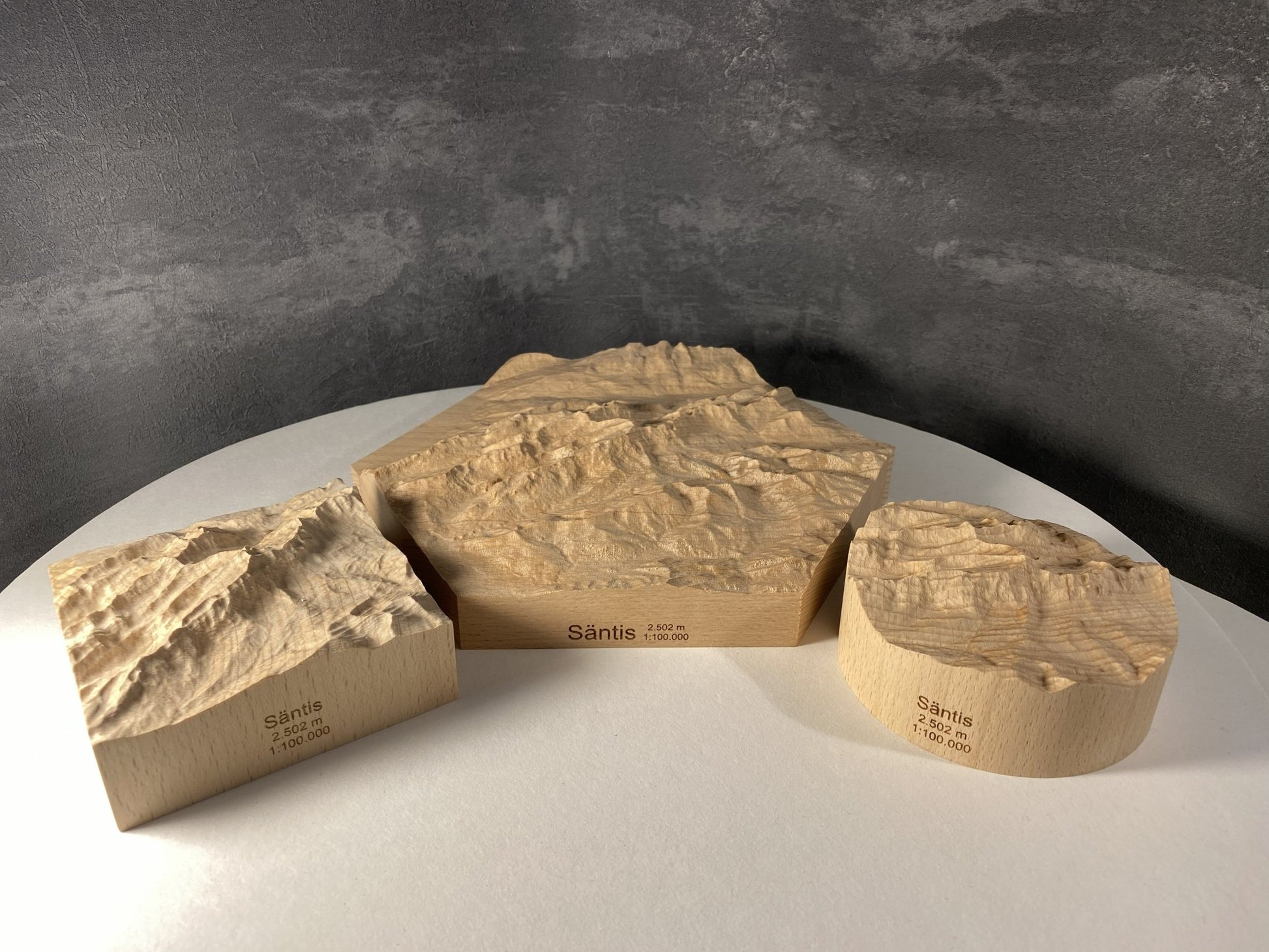 SUMMIT – Bergrelief Säntis - TreeDimension