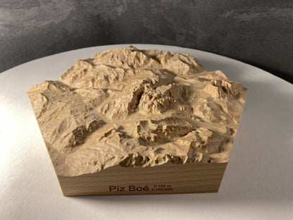 SUMMIT - Bergrelief Sella - Massiv (Dolomiten) - TreeDimension