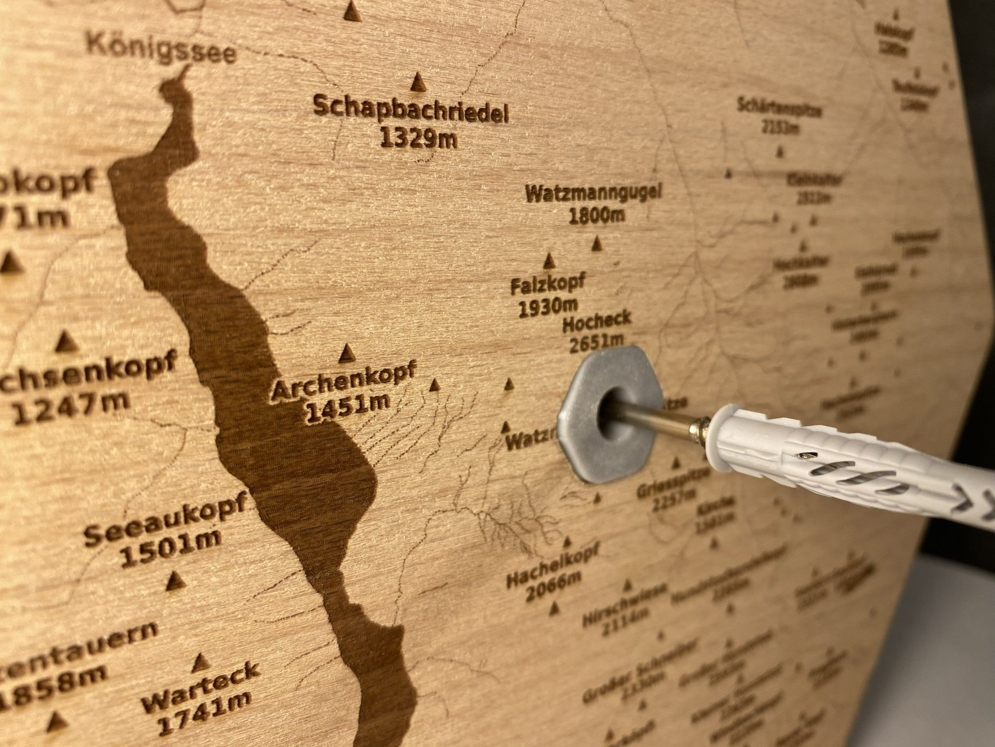 SUMMIT – Bergrelief Watzmann - TreeDimension